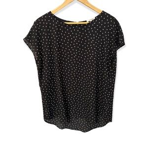 Pleione  cute girly confetti print short sleeve top #68C